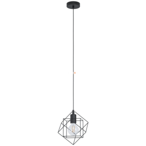 Függesztett lámpa, 24x110 cm, fekete - Straiton Eglo 43358