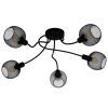 Mennyezeti lámpa öt foglalattal, fekete - Wrington Eglo 43374