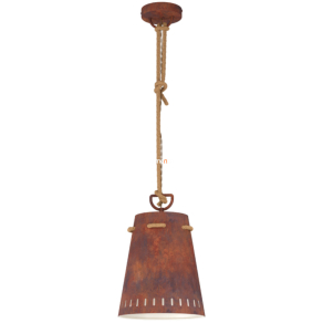Függesztett lámpa, rozsda színű - Meopham Eglo 43404
