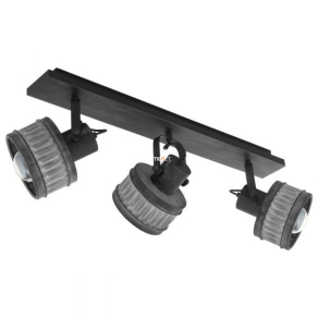   Mennyezeti lámpa három foglalattal, szürke-fekete - Turrock Eglo 43446