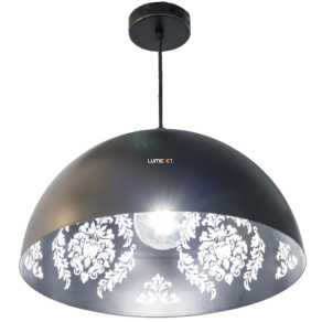   Függesztett lámpa, fekete-fehér színű - Congresbury Eglo 43472