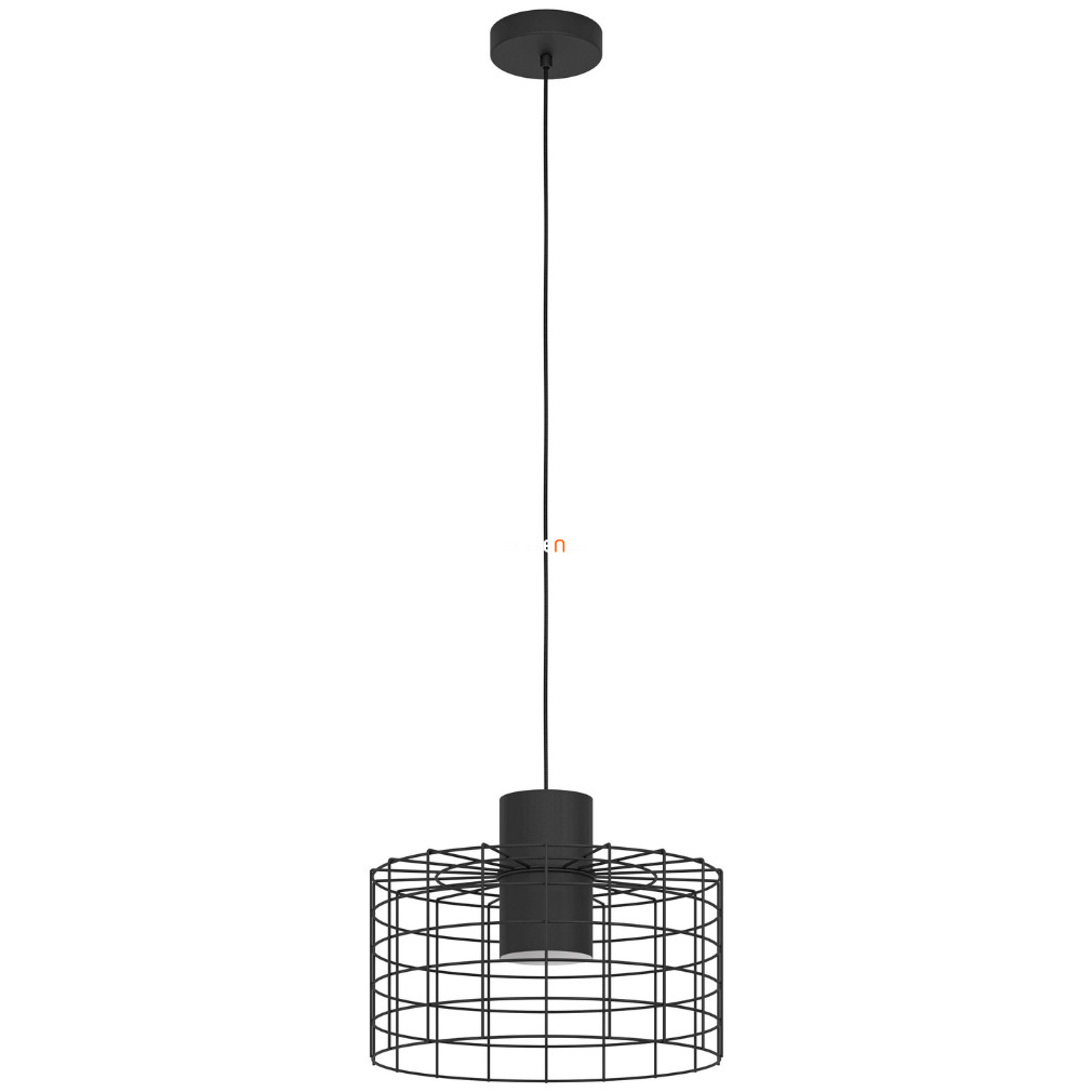 Függesztett lámpa, 38 cm, fekete-fehér színű (Milligan)