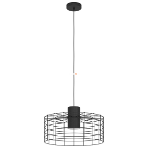   Függesztett lámpa, 48 cm, fekete-fehér színű - Milligan Eglo 43628