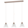 Függesztett lámpa három foglalattal, rosegold - Copley Eglo 43632