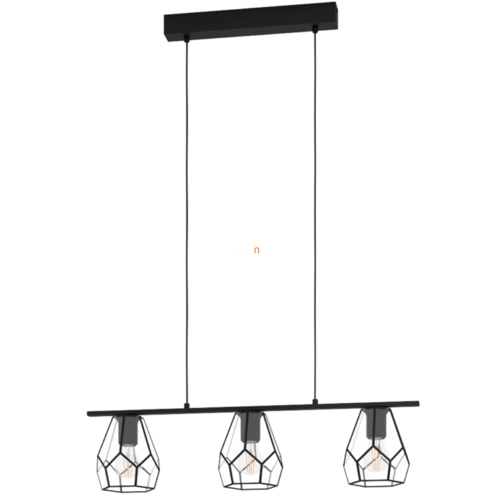 Függesztett lámpa három foglalattal, fekete - Mardyke Eglo 43644