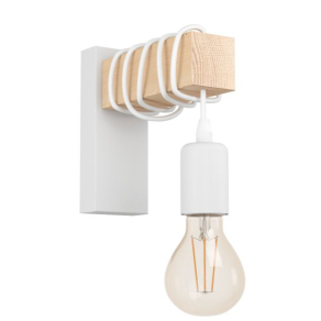 Fali lámpa, fehér-fa színű - Townshend Eglo 43706