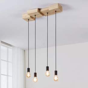   Függesztett lámpa - Halkin Eglo 43799, 4xE27 foglalattal, 220-240 V