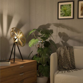   Design asztali lámpa aranyszínű, 57 cm - Castanuelo Eglo 43808, 1xE27 foglalattal
