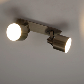   Spot lámpa két foglalattal, arany-fehér színű - Southery Eglo 43818