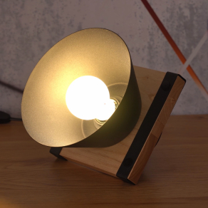   Loft asztali lámpa, 15 cm - Maccles Eglo 43959, 1xE27 foglalattal