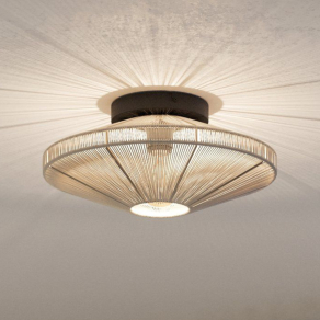   Árnyékvetős textil mennyezeti lámpa, 38 cm - Midsumer Eglo 43998, 1xE27 foglalattal, 220-240 V