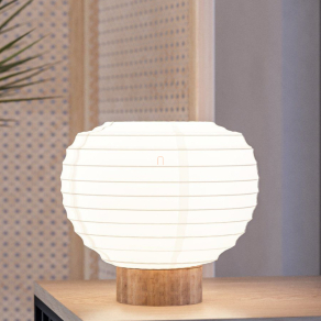   Asztali lámpa rizspapír ernyővel, 20 cm - Summerhill Eglo 44067, 1xE27 foglalattal, 220-240 V