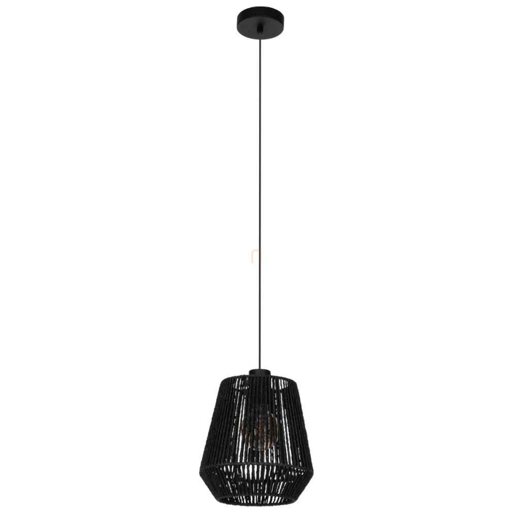Függesztett lámpa, zsinóros, 22 cm - Persley Eglo 44105, 1xE27 foglalattal, 220-240 V