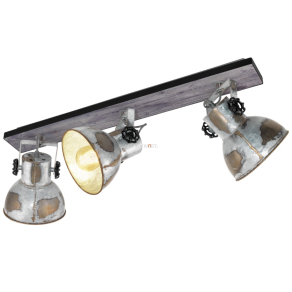   Spot lámpa három foglalattal, szürke-antikolt - Barnstaple Eglo 49652