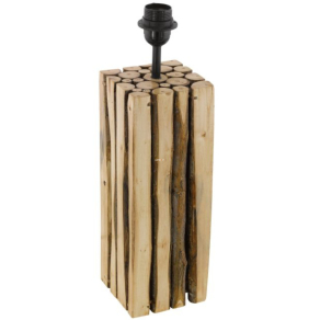   Fa asztali lámpa, 47cm - Ribadeo Eglo 49831, natúr, 1xE27 foglalattal