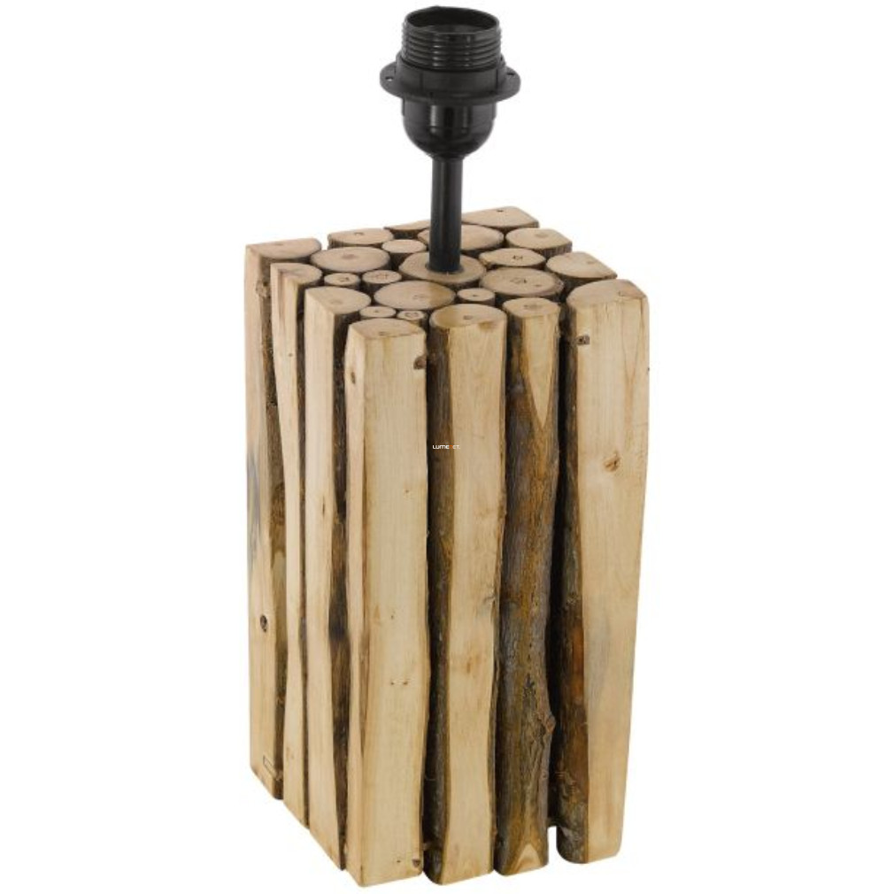 Rönkfás asztali lámpa, 32 cm - Ribadeo Eglo 49832, 1xE27 foglalattal