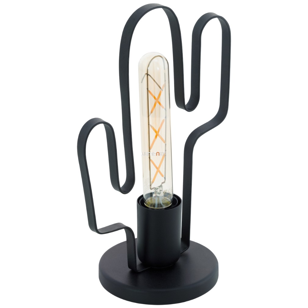 Kaktusz dekor lámpa fekete (Coldfield)