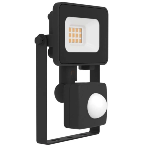   Kültéri mozgásérzékelős LED reflektor, falra szerelhető - Risacca-E Eglo 74014, 850 lm, 4000 K, 10 W, 220-240 V, IP44