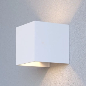   Kültéri mozgásérzékelős fali LED lámpa indirekt fénnyel - Rincine Eglo 74115, 270 lm, 4000 K, 2,2 W, 5 V, IP44