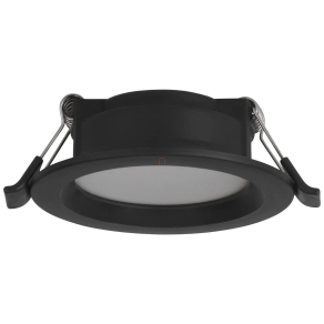   Süllyesztett LED lámpa, fekete - Idun-E Eglo 74159, 485 lm, 4000 K, 4 W, 220-240 V