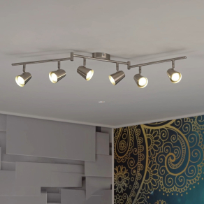   Spot lámpa hat foglalattal, nikkel színű - Travale Eglo 75218