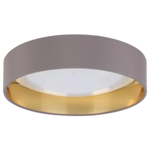   Textil mennyezeti LED lámpa, 32 cm - Palomaro Eglo 75773, 960 lm, 3000 K, 3x3,6 W, 220-240 V