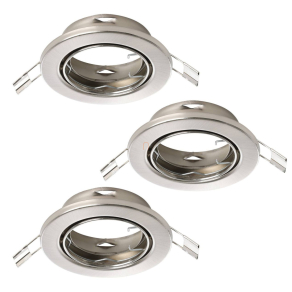   Süllyesztett lámpa keret, 3 darabos - Agulo 1 Eglo 75789, 3xGU10 foglalattal, 220-240 V, IP20/IP23