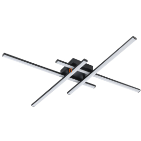   Szabályozható mennyezeti LED lámpa modern stílusban - Vascella Eglo 75824, 3 lépésben szabályozható, állítható fényerősség, 20 W, 4000 K, 2500 lm