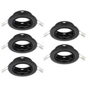   Süllyesztett lámpa keret, 5 darabos - Agulo Eglo 75854, 5xGU10 foglalattal, 220-240 V, IP20/IP23