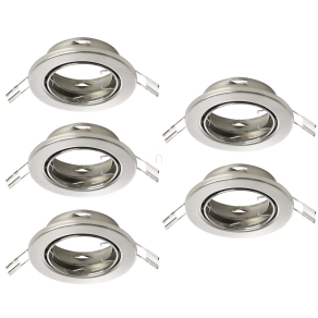   Süllyesztett lámpa keret, 5 darabos - Agulo Eglo 75857, 5xGU10 foglalattal, 220-240 V, IP20/IP23