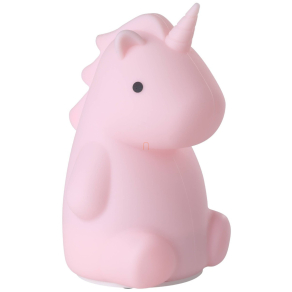   Világító unikornis gyerekszobába, változtatható színnel, 15,5 cm, érintőkapcsolós - Castellino Eglo 75946, 65 lm, 3000 K+RGB, 5 W, 5 V