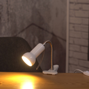   Csíptetős lámpa, állítható, 30 cm - Fabio Eglo 81262, 1xE14 foglalattal