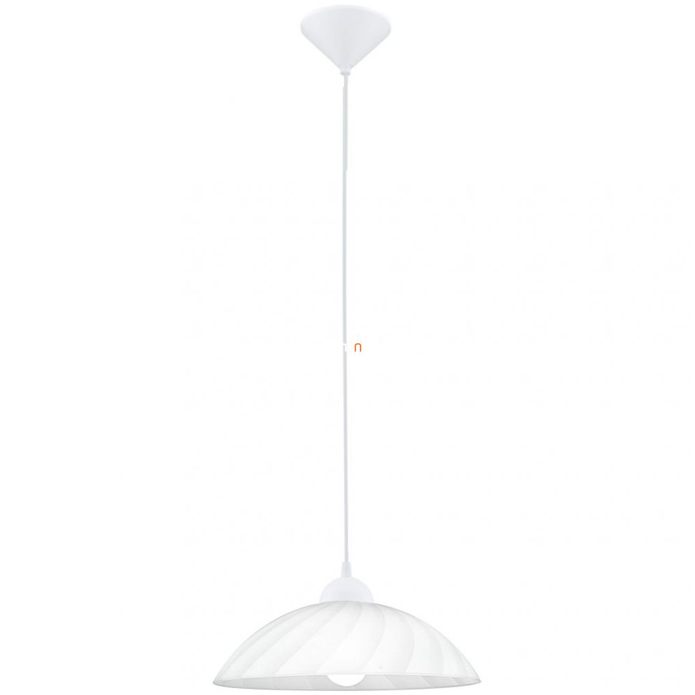Függesztett lámpa, 35 cm, fehér színű - Vetro Eglo 82785