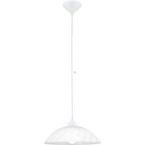   Függesztett lámpa, 35 cm, fehér színű - Vetro Eglo 82785