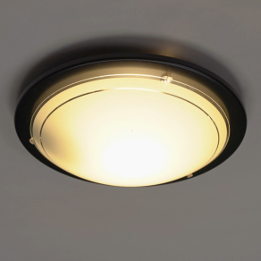 Mennyezeti lámpa, fehér-fekete - Planet Eglo 83159