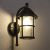 Kültéri antikolt fali lámpa levegőbuborékos üveggel (San Telmo)