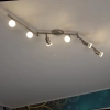 Spot lámpa hat foglalattal, nikkel színű - Buzz-LED Eglo 92599
