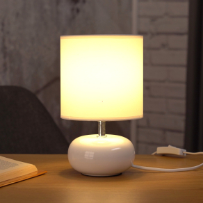   Kerámia éjjeli lámpa, 27 cm - Trondio Eglo 93046, 1xE14 foglalattal