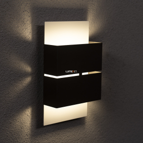   Csillag fényű kültéri fali LED lámpa, antracit - Kibea Eglo 93254