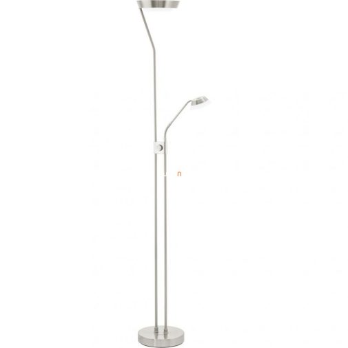 Szabályozható LED állólámpa 20,16 W, melegfehér, 180 cm, fehér-ezüstszínű (Sarrione)