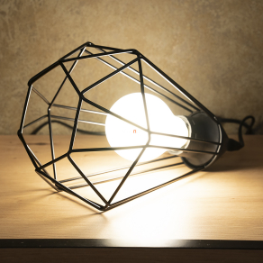   Rácsos asztali lámpa, 26 cm - Tarbes Eglo 94192, 1xE27 foglalattal