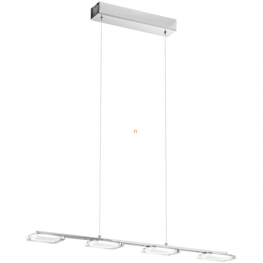 Függesztett LED lámpa 18 W, melegfehér, 9 cm, ezüst - Cartama Eglo 94244