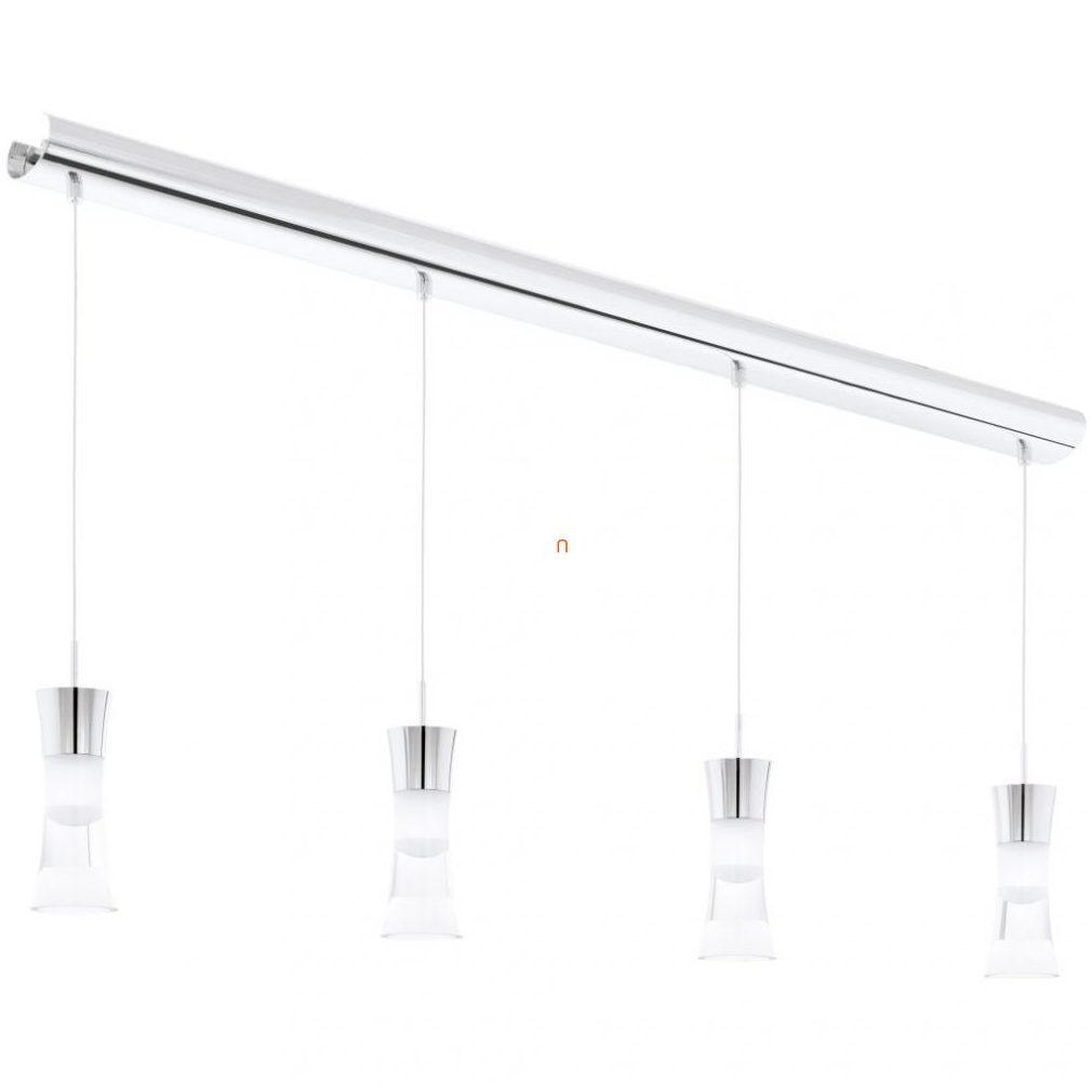 Függesztett LED lámpa 20 W, melegfehér, áttetsző-ezüstszínű (Pancento)