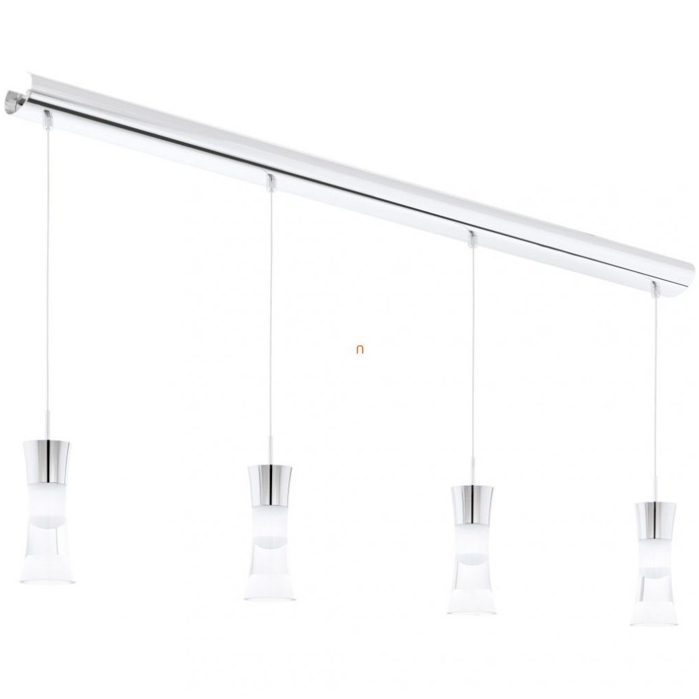 Függesztett LED lámpa 20 W, melegfehér, áttetsző-ezüstszínű - Pancento Eglo 94358