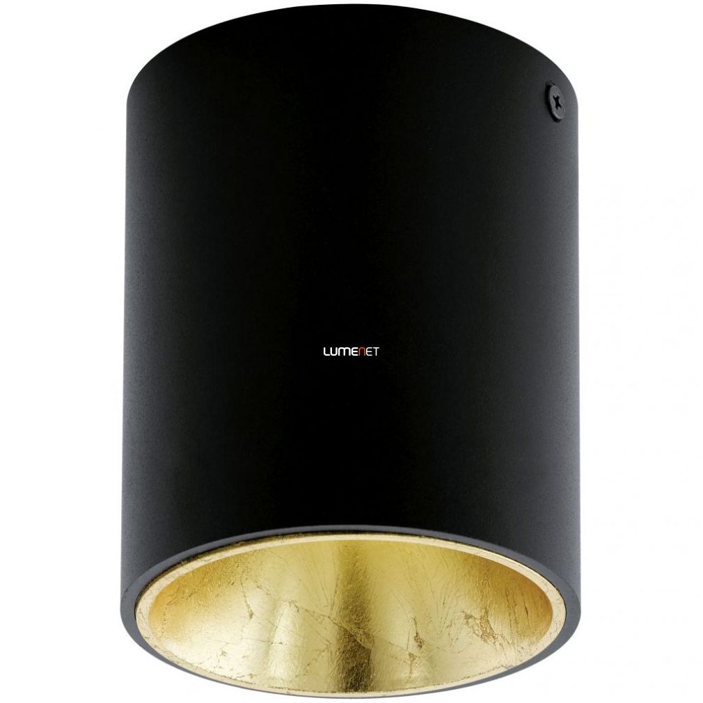LED spotlámpa 3,3 W, melegfehér, 10 cm, fekete-arany színű (Polasso)