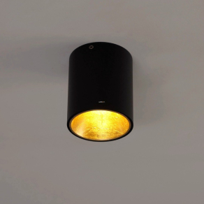   LED spot lámpa 3,3 W, melegfehér, 10 cm, fekete-arany színű - Polasso Eglo 94502
