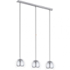 Függesztett lámpa három foglalattal, ezüst - Rocamar Eglo 94593