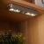 Mozgásérzékelős bútorvilágító LED lámpa 4LED, melegfehér, ezüstszínű (Baliola)