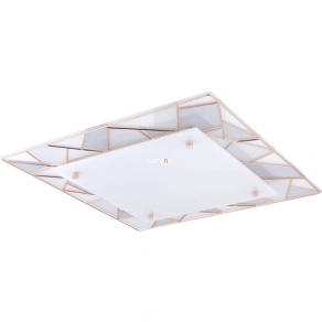   Mennyezeti LED lámpa 9,7 W, melegfehér, fehér-vörösréz-szürke színű - Pancento Eglo 94747