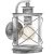 Vintage kültéri fali lámpa antikolt ezüstszínű (Hilburn 1)